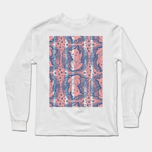 Kitty Final Boss Pattern Long Sleeve T-Shirt